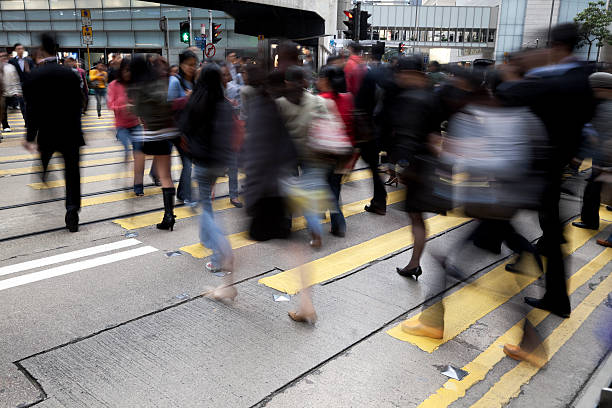 istock Hong Kong Busy Street. 182759355