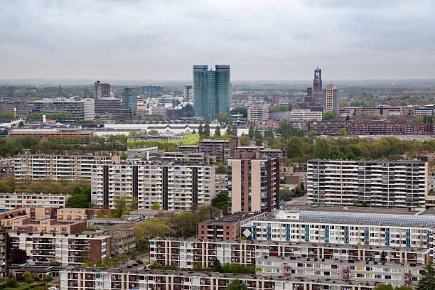 istock Apartment Buildings in Utrecht, The Netherlands (XXXL) 182759622