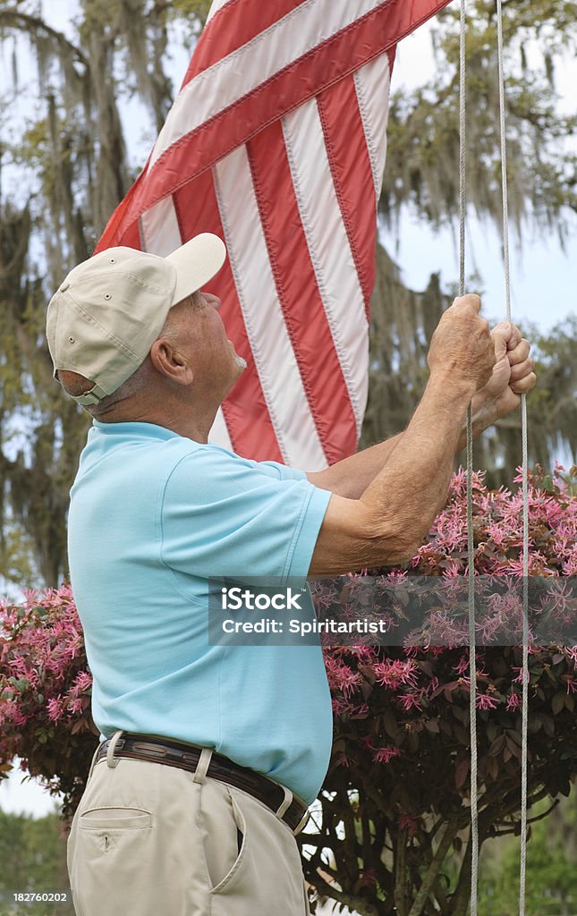 Fier de vétérans américains - Photo de Troisième âge libre de droits