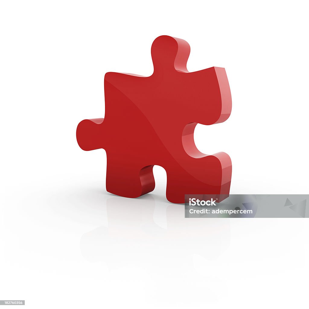 Jigsaw Puzzle serie - Foto stock royalty-free di A forma di blocco