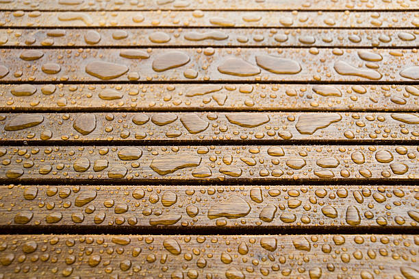 istock wooden surface protected with transparent varnish 182761355