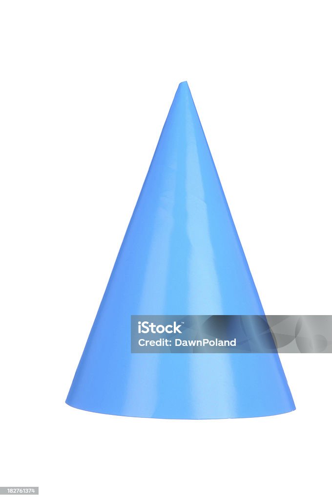 Teal Blue Party Hat Teal blue party hat on white.PLEASE CLICK ON THE IMAGE BELOW TO SEE MY CELEBRATION & PARTY FUN LIGHTBOX: Party Hat Stock Photo