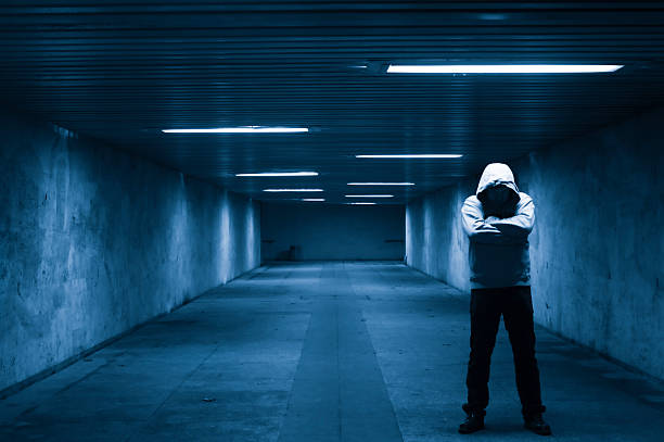 istock Man in the tunnel 182761608