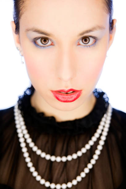 istock Woman With Pearl Necklace 182761627