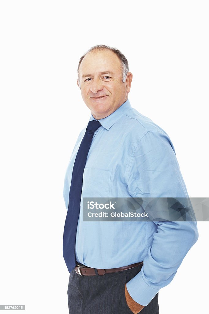 Retrato de um empresário mais velho confiante - Royalty-free 50 Anos Foto de stock