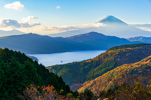 Lake Ashi is one of most famous destination for Fuji mountain sightseeing