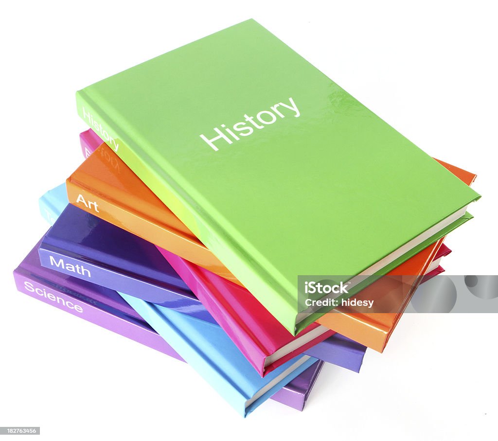 Libro di storia - Foto stock royalty-free di Catasta