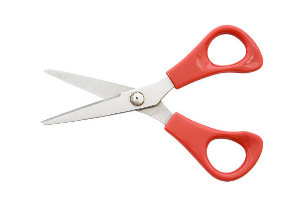 Small Scissors (Clipping Path Included) stock photo