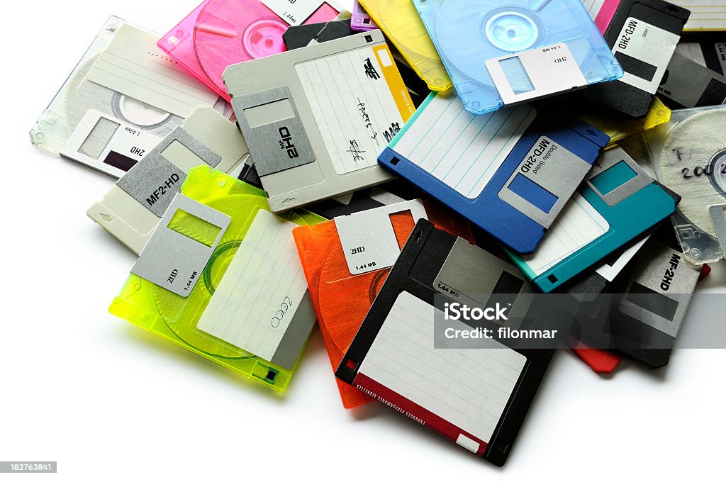 Disketten - Lizenzfrei Computerdiskette Stock-Foto