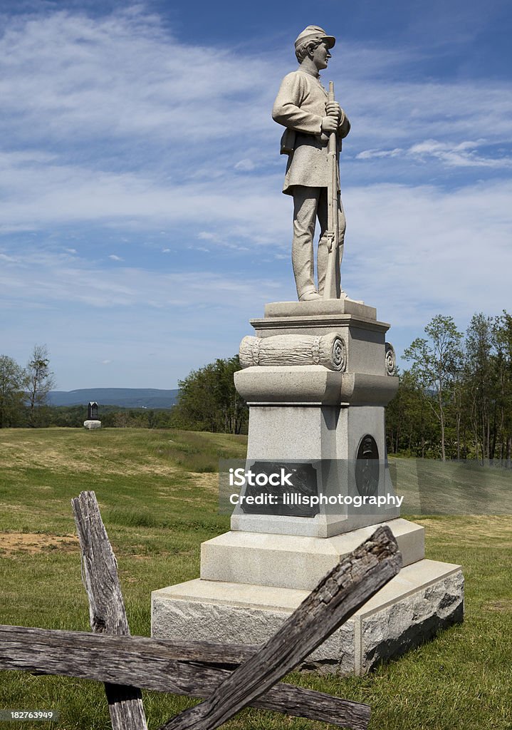 Pole bitwy nad Antietam w stanie Maryland - Zbiór zdjęć royalty-free (Fotografika)