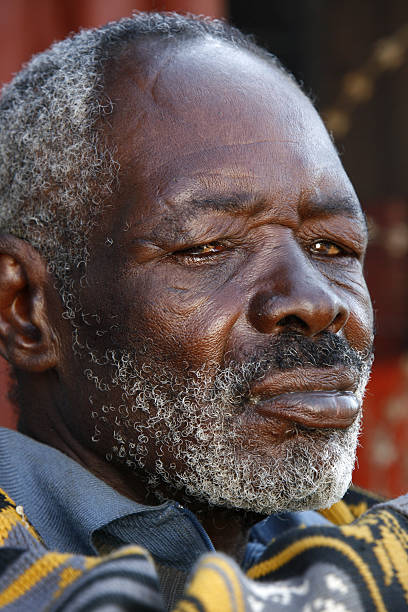 istock Old South African man portrait 182764096