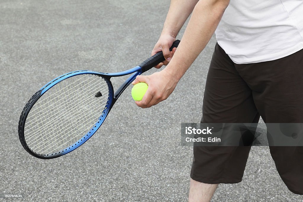 Raqueta de Tenis - Foto de stock de Actividad libre de derechos