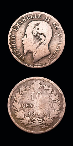 istock Antique Italian Coin 182764839