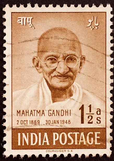 Portrait of Gandhi