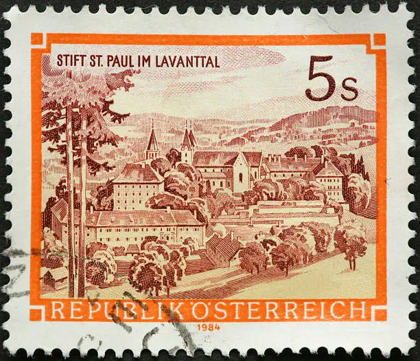 "St. Paul's Abbey in the Lavanttal, Austria"