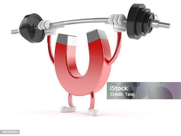 Magnet Stock Photo - Download Image Now - Magnet, Strength, Activity