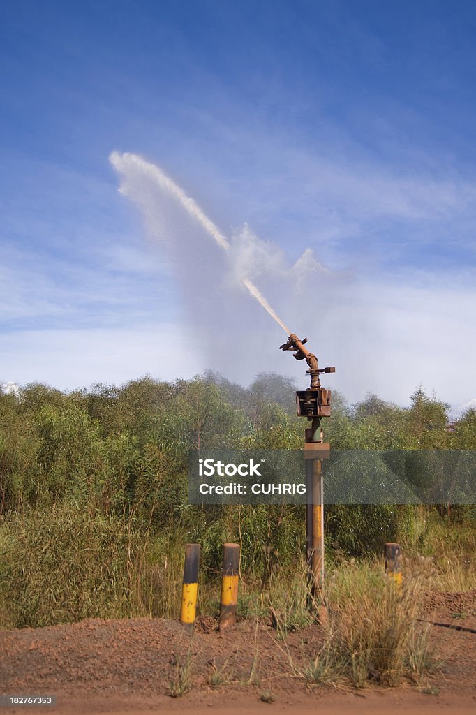 Staub Unterdrückung Wasser Sprühen - Lizenzfrei Australien Stock-Foto