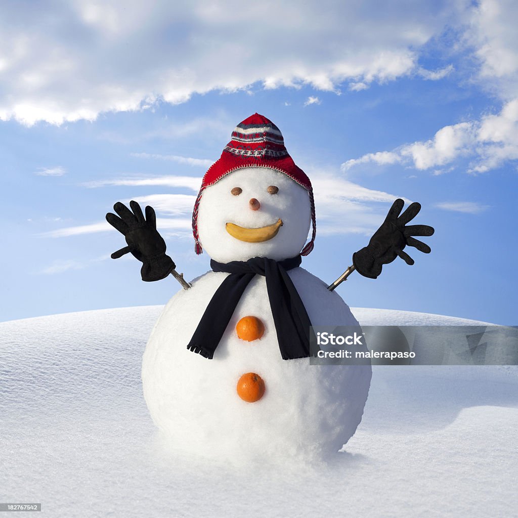 Snowman Snowman.  Similar photographs from my portfolio: Snowman Stock Photo
