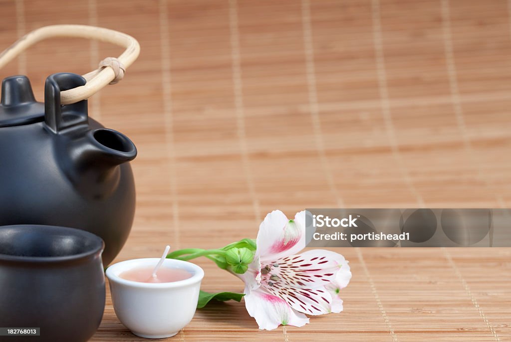 Juego de té - Foto de stock de Cultura japonesa libre de derechos