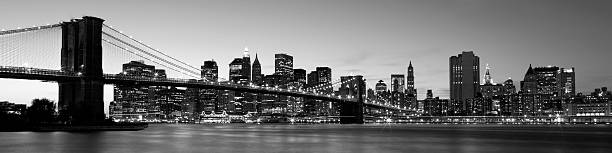 New York City - Brooklyn Bridge - Night Shot - City Lights. More Of NYC: