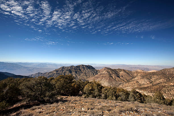 Grapevine Peak Death Valley stock photo