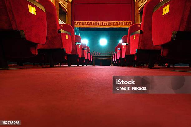 Beautiful Old Theatre Stock Photo - Download Image Now - Movie Theater, Balcony, Stage Theater