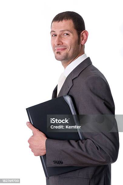 Sonriente Hombre De Negocios Foto de stock y más banco de imágenes de 30-39 años - 30-39 años, 40-49 años, Adulto