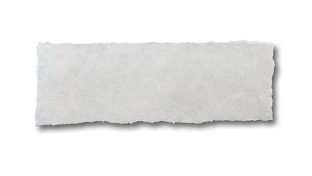 Torn Piece of Frozen Tissue Paper