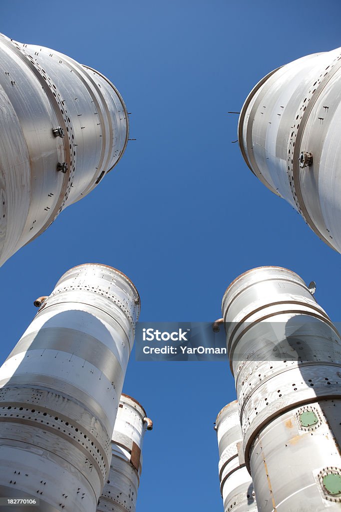 Metall-Tower - Lizenzfrei Blau Stock-Foto