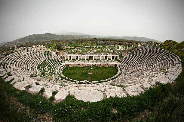 Aphrodisias - History just in front of us - first people settled here 5.800 yrs before J.C. (Turkey)