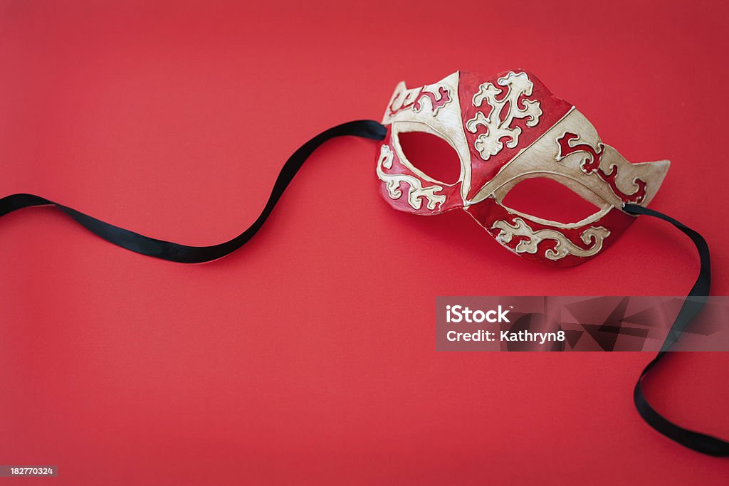 マスクに赤 - お面のロイヤリティフリーストックフォト