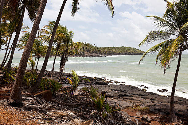 Devils Island stock photo