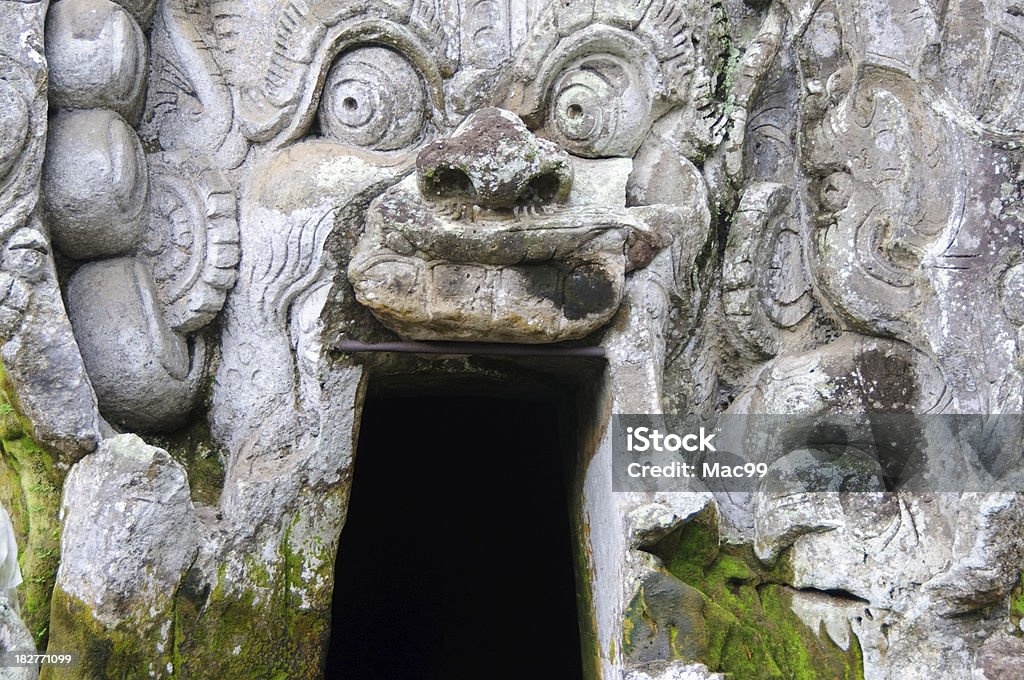 Goa Gajah, Słoń Cave w Bali - Zbiór zdjęć royalty-free (Bali)