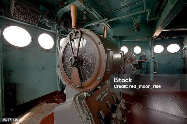 Foto de Uss Carolina Do Norte Bridge e mais fotos de stock de Museu - Museu, Marinha, Sala de controle