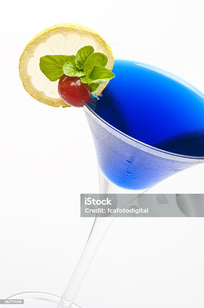 Curaçao blu Cocktail - Foto stock royalty-free di Alchol