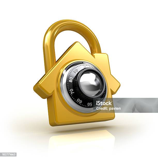 Home Securitykonzept Stockfoto und mehr Bilder von Ausrüstung und Geräte - Ausrüstung und Geräte, Bankgeschäft, Bauwerk