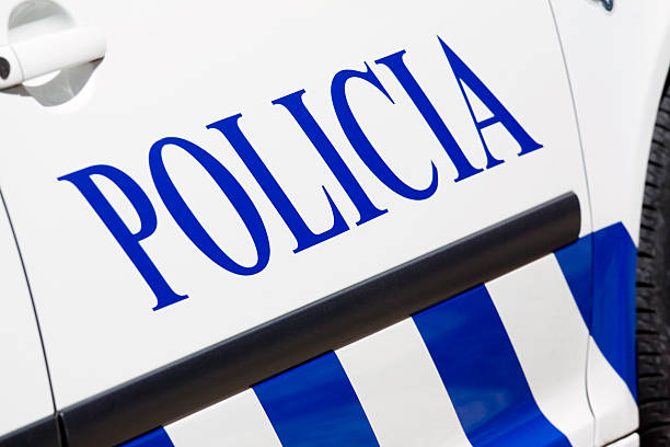 istock Spanish Portuguese Police Car 182771683