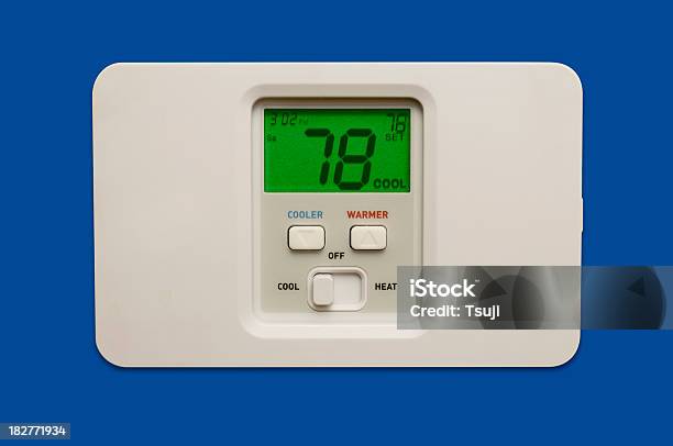 Thermostat Stock Photo - Download Image Now - Cold Temperature, Conformity, Control Panel