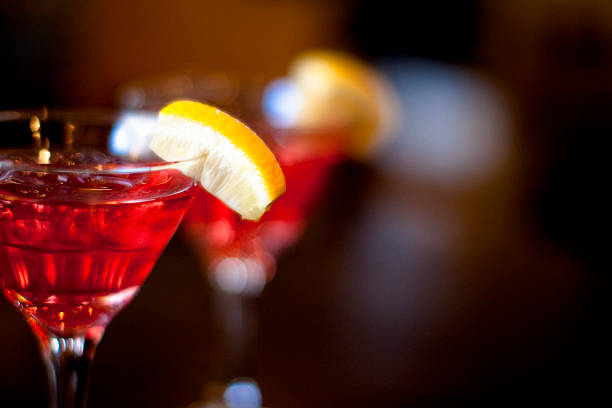 cocktails - cranberry juice imagens e fotografias de stock