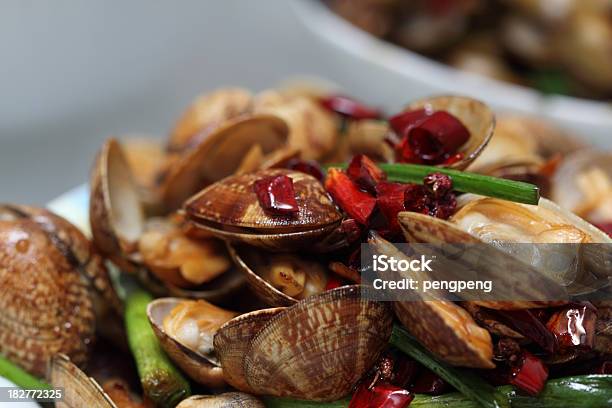 Fried Clams Stock Photo - Download Image Now - Animal Shell, China - East Asia, Chinese Culture