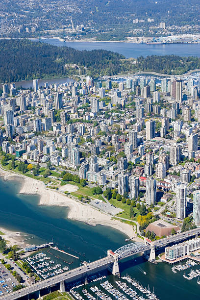 istock Overhead view of downtown Vancouver 182773512