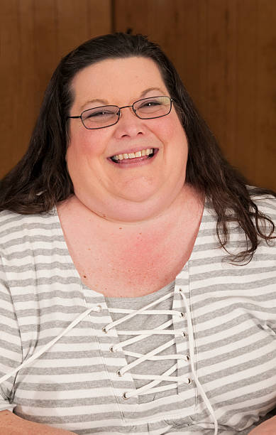 istock Smiling beautiful overweight woman 182773535