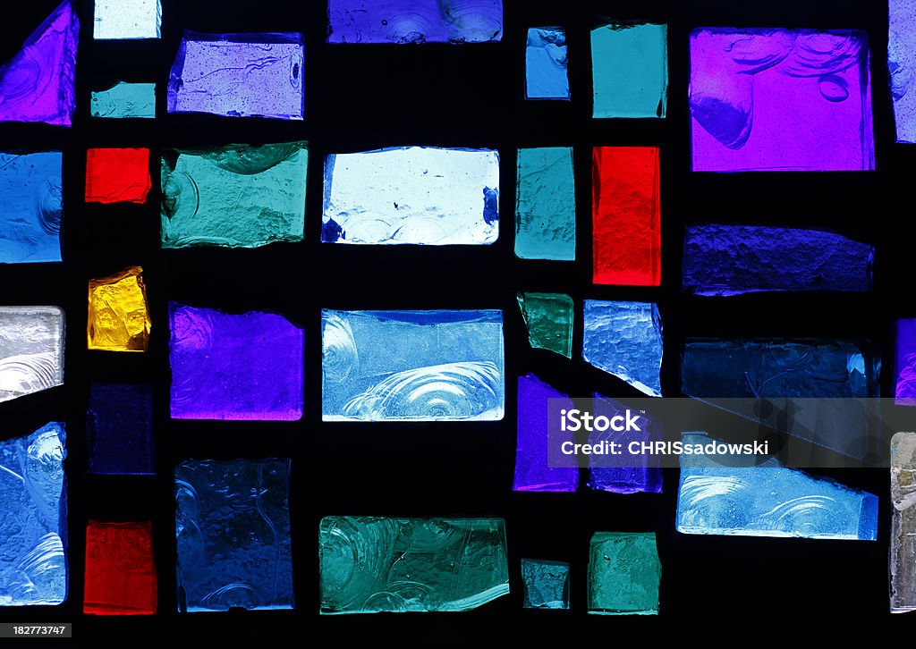 Vitral janela de - Royalty-free Janela Foto de stock