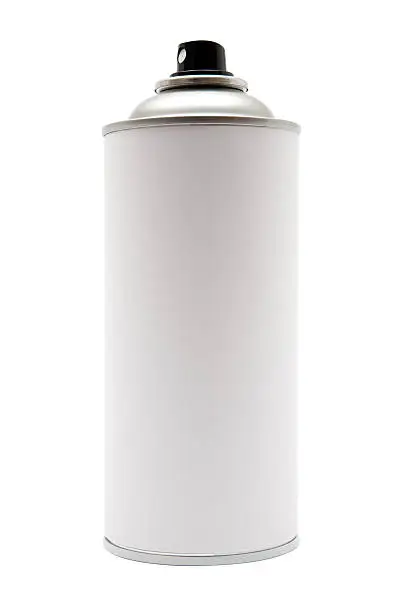 Photo of Spray Paint Can (Clipping Path Included)