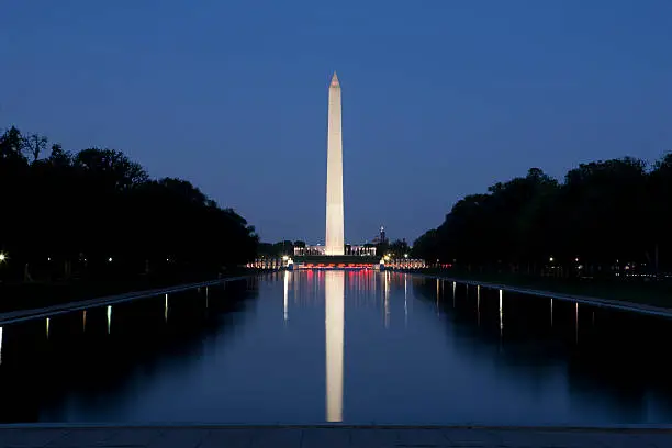 Photo of Washington Monument and Reflecting Pool