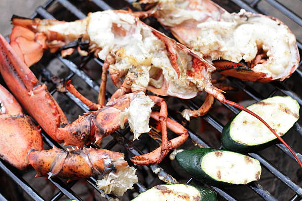 istock Lobster on the grill 182774327
