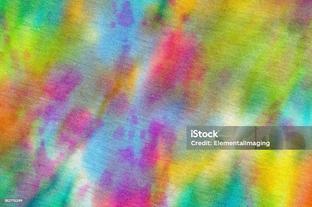 Rainbow Colored teñido multicolor patrón o textura de fondo de - Foto de stock de Teñido multicolor libre de derechos