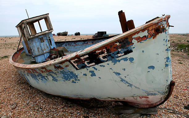 istock Old fishing boat 182775663