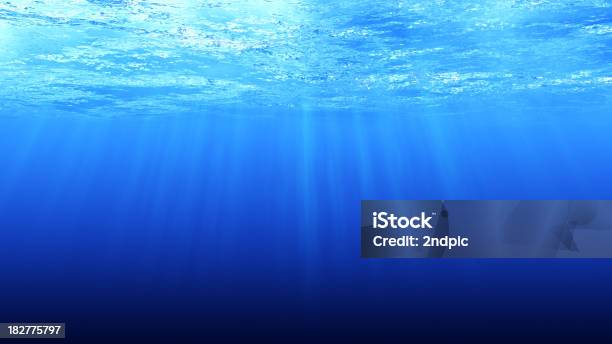 Underwater Stock Photo - Download Image Now - Low Angle View, Water Surface, Backgrounds