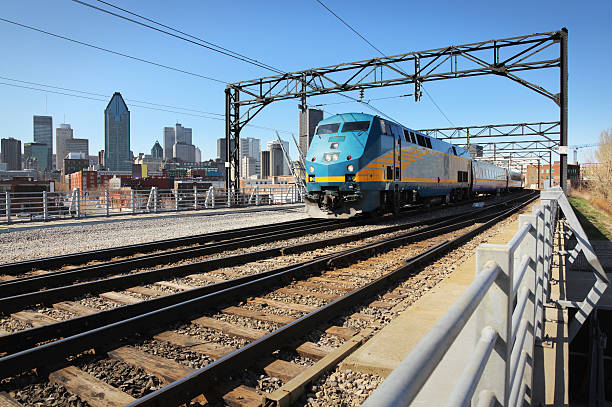 istock Electric Suburban train in Montreal 182775950